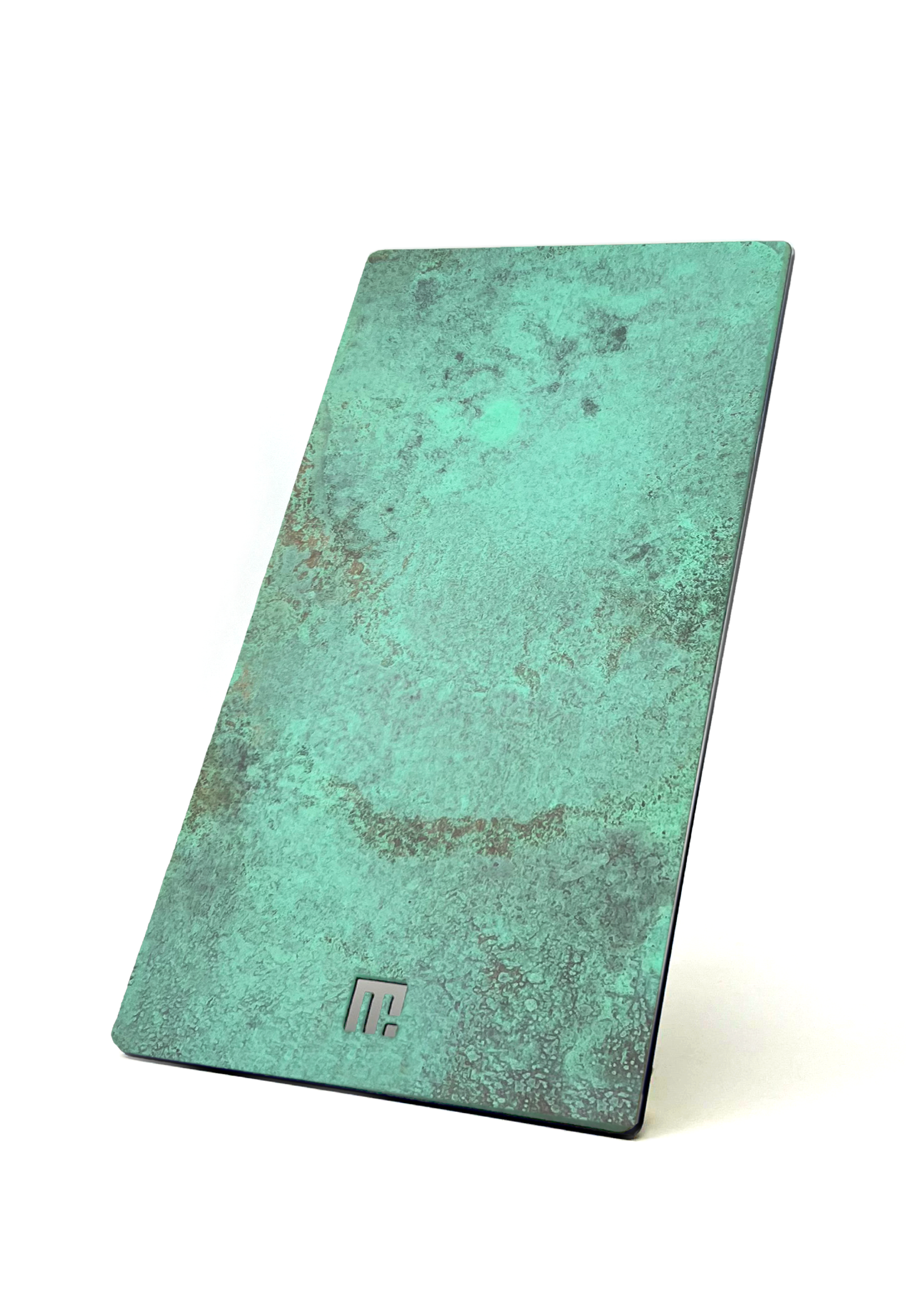Green Patina Finish by Metal Fabrik