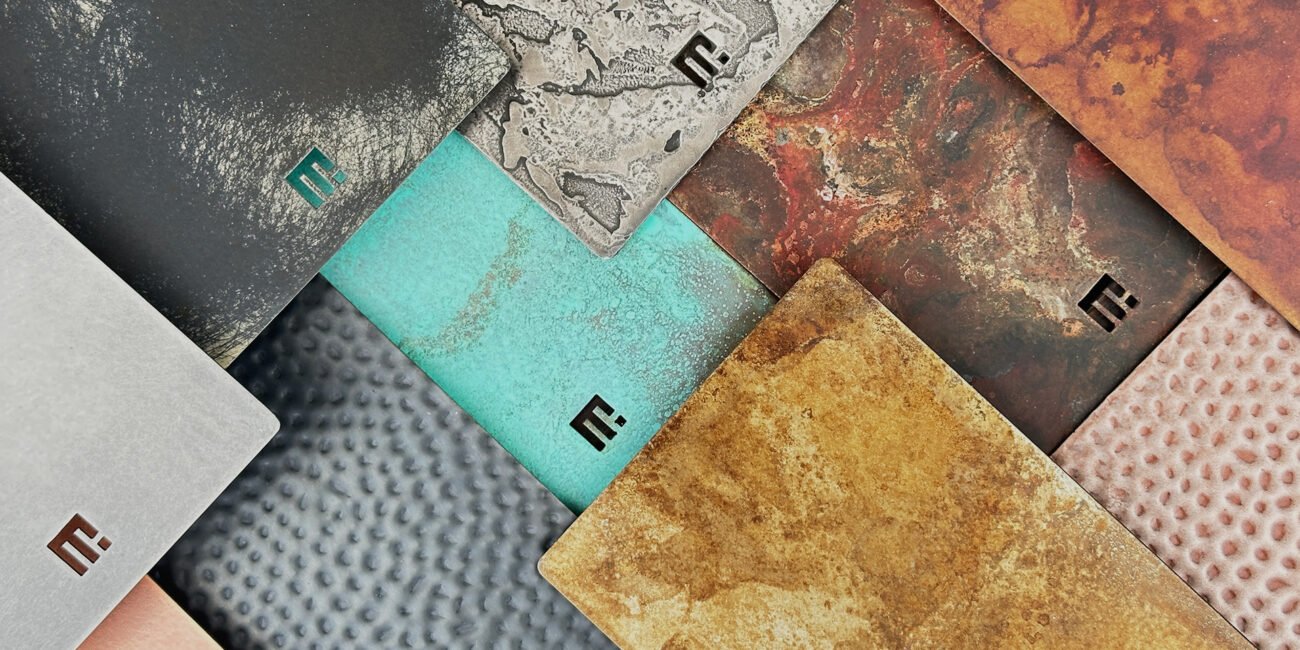 Metal Patina Finishes by Metal Fabrik