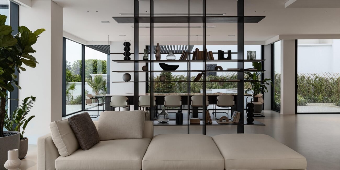 MINIMAL SHELF - Bespoke Metal Furniture by Metal Fabrik at PALM JUMEIRAH, DUBAI