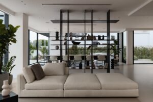 MINIMAL SHELF - Bespoke Metal Furniture by Metal Fabrik at PALM JUMEIRAH, DUBAI