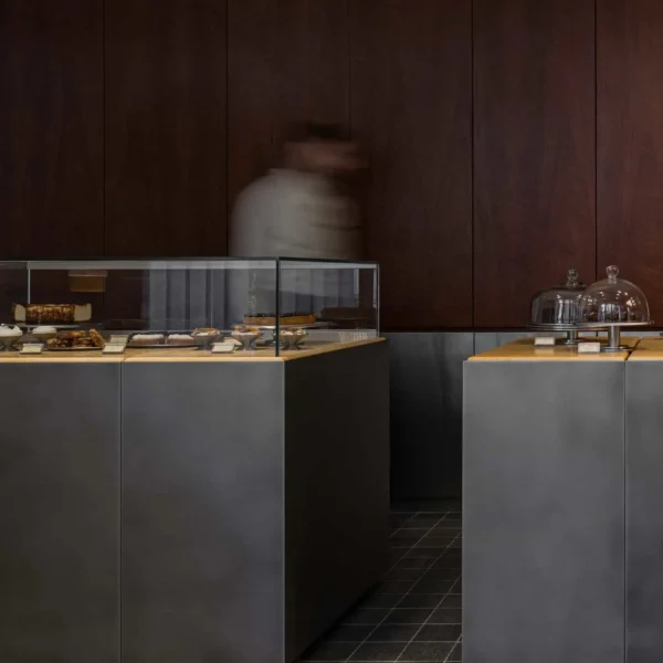 Modern commercial Cafe counter design
