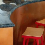 BLOK Metal Café and Bar Counter