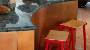 BLOK Metal Café and Bar Counter