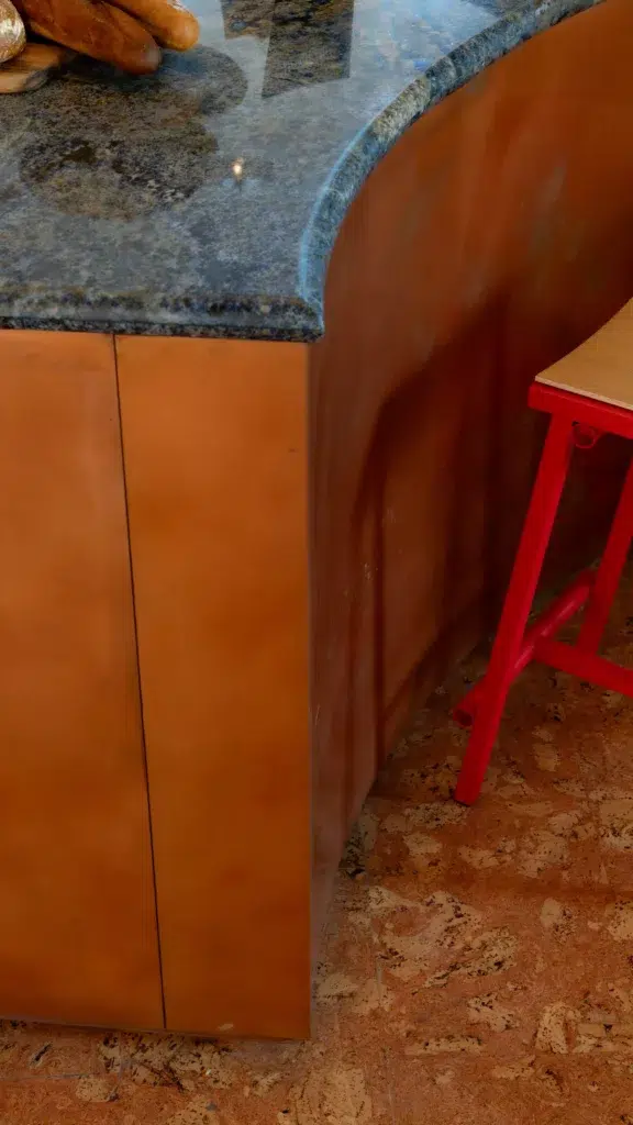 Pause Cafe Counter Table Made By Metal Fabrik. Metal Café and Bar Counter Concepts