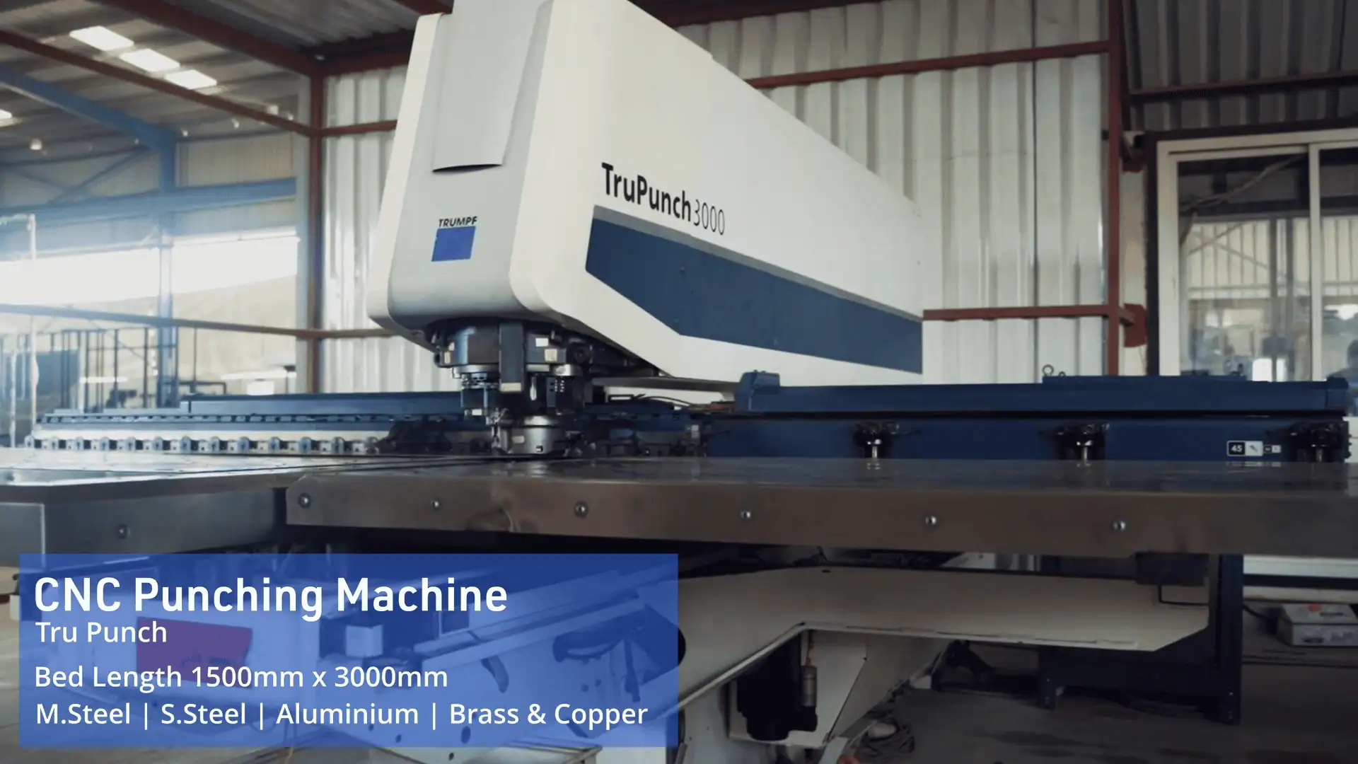 CNC Punching Machine Industrial by Metal Fabrik