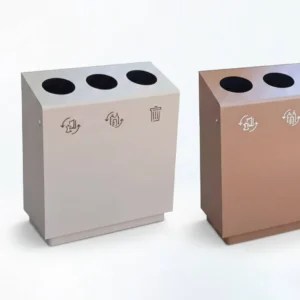 SAFARI TRIO - Aluminium Waste Can