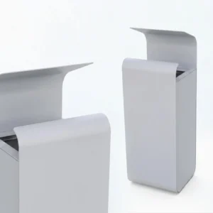 CAMBRIDGE SOLO - MILD STEEL TRASH CAN BY METAL FABRIK