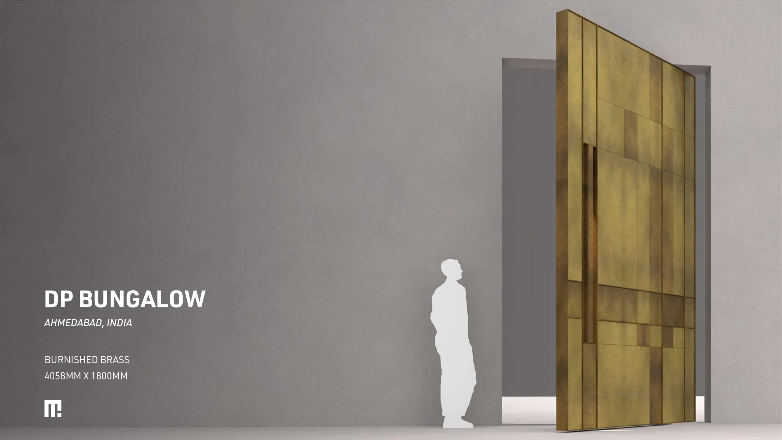 KANVAS entrance doors by Metal Fabrik