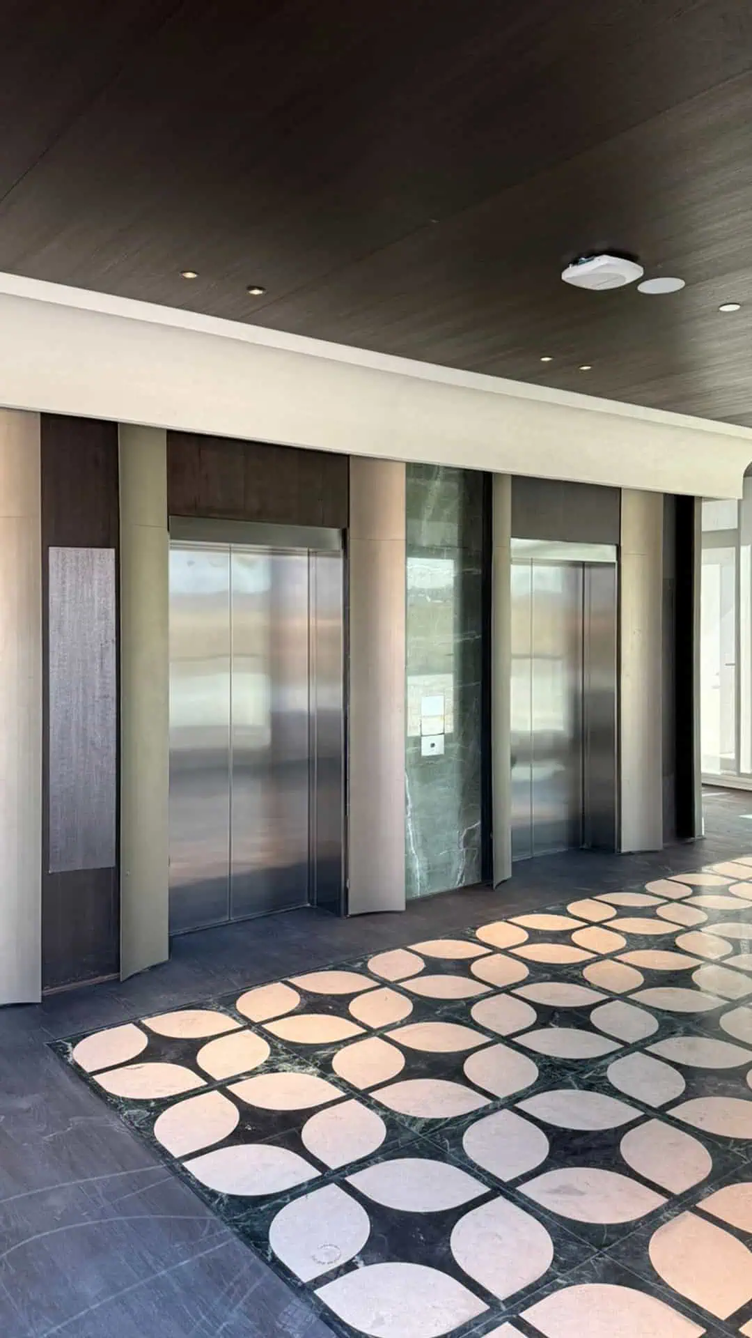 Acid Washed Wall Cladding designed by Azaz Architects Engineered and manufactured by Metal Fabrik