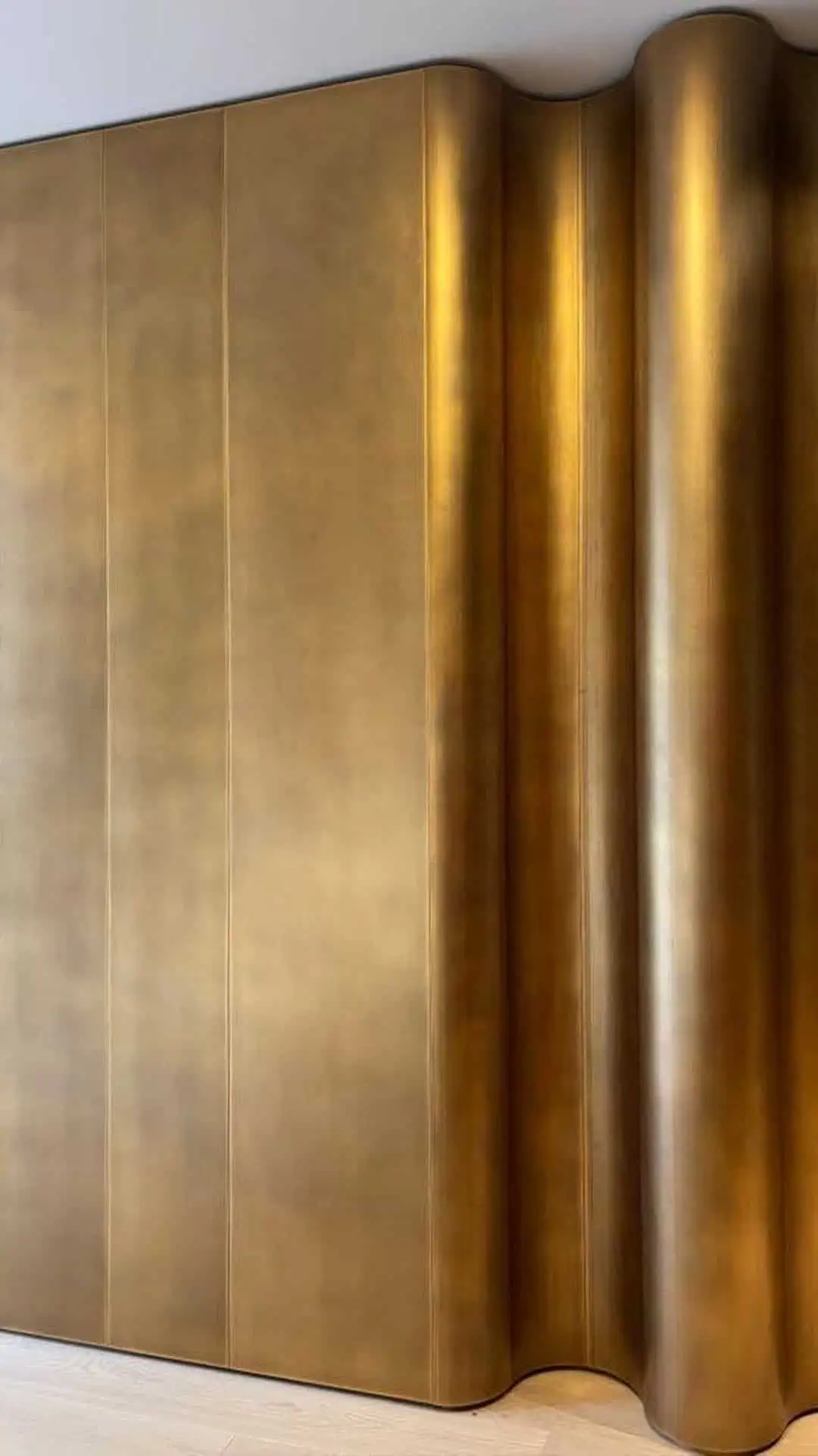 Blue Waters Wall Cladding by Metal Fabrik