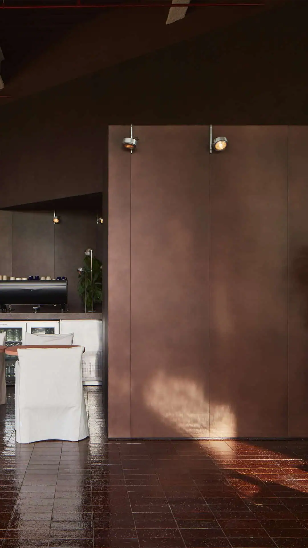 Wall cladding at TERRA EATERY by Metal Fabrik